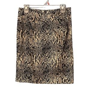 🌻Micheal Micheal Kor Snake Print Skirt Sz 8🌻~Worn Once~